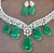 2020s Gia Certified 145ct No Enhacement Emerald & 45 Ct Diamond Necklace Suite For Sale - Image 5 of 8