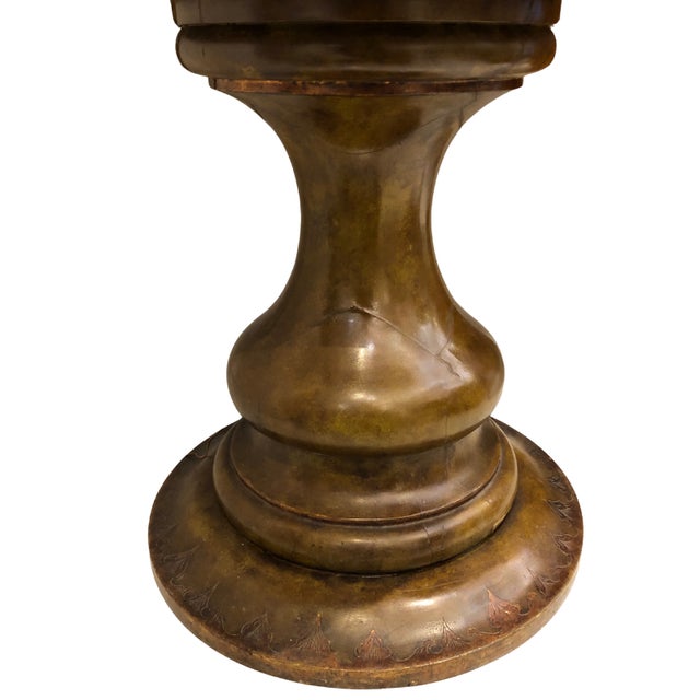 Circular Chinoiserie Bar Cabinet, 1920s For Sale - Image 6 of 11