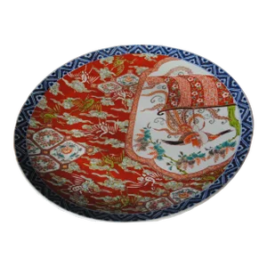 Large Antique Imari Porcelain Charger 19th Century