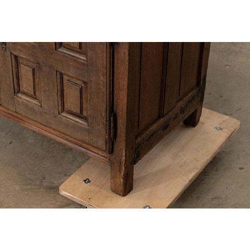 Large 18th Century French Oak Housekeepers Cupboard, 1760s For Sale - Image 18 of 18