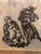 Folk Art Morton Garchik, Original Judaica Woodcut Print 'Joyous Songs' Dancing Jewish Couple For Sale - Image 3 of 6
