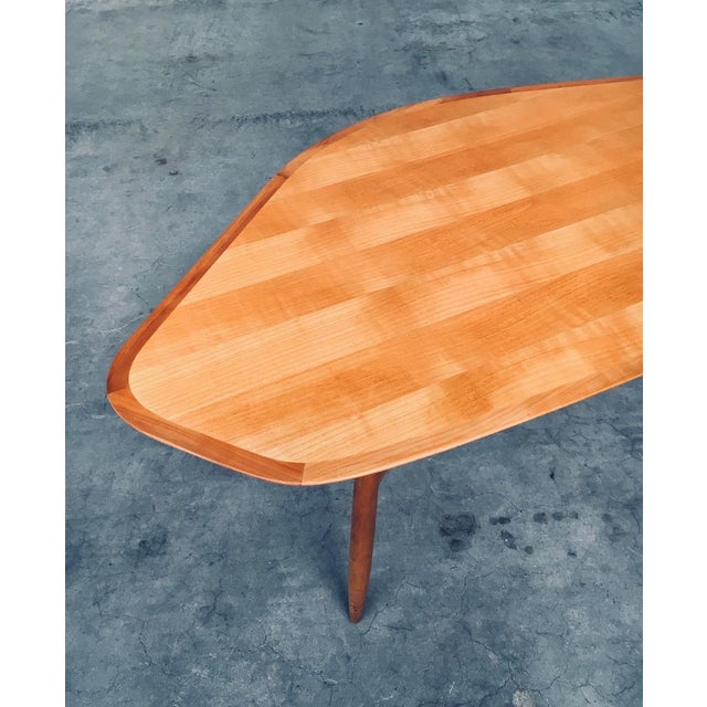 Midcentury Modern Boomerang Coffee Table attributed to Svante Skogh, Sweden, 1960s For Sale - Image 11 of 18