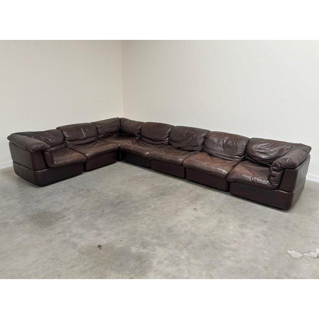 Modular Lounge Sofa from Rolf Benz, 1970s, Set of 7 For Sale - Image 3 of 18