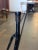 Eames Eames Style Vintage Eiffel Tower Iron Base and Table For Sale - Image 4 of 11