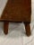 Rustic 1940s Primitive Wooden Stool/Plant Stand For Sale - Image 3 of 12
