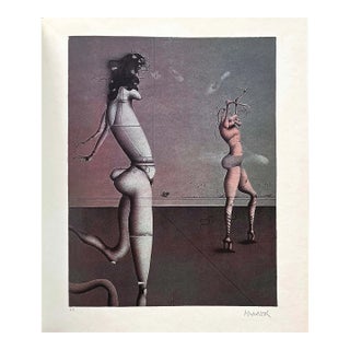 Paul Wunderlich 36 Chasing Girls 1974 For Sale