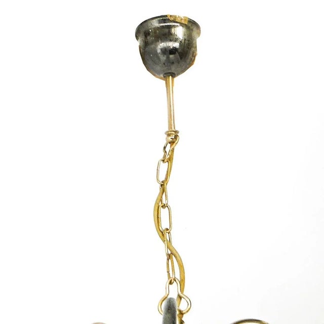 Mid-Century Polish Chandelier, 1970s For Sale - Image 9 of 10