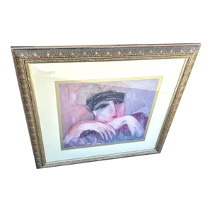 Barbara A. Wood "Sybill" Lithograph #460/974