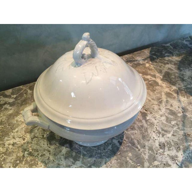 French Country 19th Century Faux Bois French Tureen With Lid For Sale - Image 3 of 3