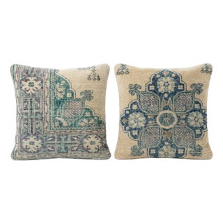Anatolian Rug Pillow Cover 20'' X 20'' - Set of Two For Sale