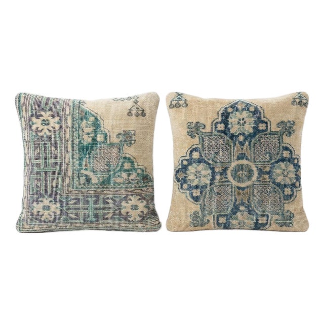 Anatolian Rug Pillow Cover 20'' X 20'' - Set of Two For Sale