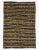 Textile Vintage Embroidered Striped Kilim Rug-7'1'x10'7" For Sale - Image 7 of 7