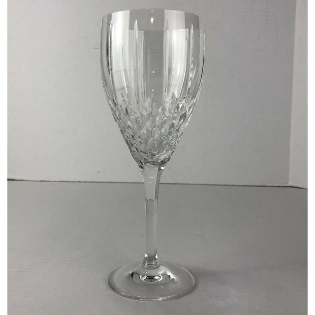 Vintage Royal Doulton Clear Cut Crystal Water Goblets Stems Stemware Marked Set of 8 Chairish
