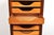 Wood Vintage Roller Door Cabinet in Oak and Beech, 1930s For Sale - Image 7 of 12