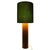 Large Mid-Century Modern Scandinavian Tropical Hardwood Table Lamp, 1960s For Sale - Image 11 of 11
