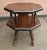 Mid Century Antiqued Pine Two-Tier Octogonal Side Table For Sale - Image 4 of 8
