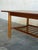 Teak Coffee Table With Slatted Lower Shelf and Tapered Legs Denmark 1960s For Sale - Image 4 of 9
