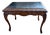 Vintage French Provincial Louis XV Style Marble Top Table For Sale