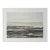 35.4' X 27.6' High End Shadow Box Framed Contemporary Neutral Color Palette Abstract Seascape / Landscape Original Oil Painting | Color Field For Sale
