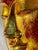 Antique Red Lacquer & Gilt Buddha Head Sculpture on Stand, Japan, Early 20th Century For Sale - Image 4 of 7
