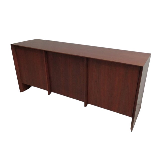 Mid-Century Modern Bexley Heath for Widdicomb Teak Sideboard Server Buffet Cabinet Console, Attributed For Sale - Image 3 of 13