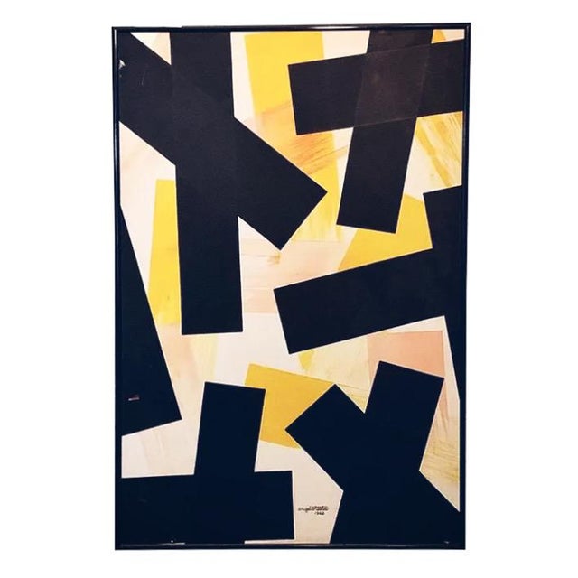 A watercolor on board by Angelo Testa. Signed and dated (1962) Measures: 29½ H × 19½ W in. Angelo Testa was one of the...