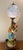 Glass Vintage Large Girolomo Pieri Italian Floor Lamp For Sale - Image 7 of 15