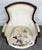 French Antique French Louis XVI Style Equestrian Bergere Armchair For Sale - Image 3 of 9