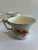 Farmhouse Vintage Ivory China Teacups With Platinum Trim and Poppy Motif, Set of 6 For Sale - Image 3 of 11