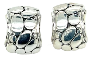 Late 20th Century John Hardy Estate Men Cufflinks Sterling Silver, A Pair