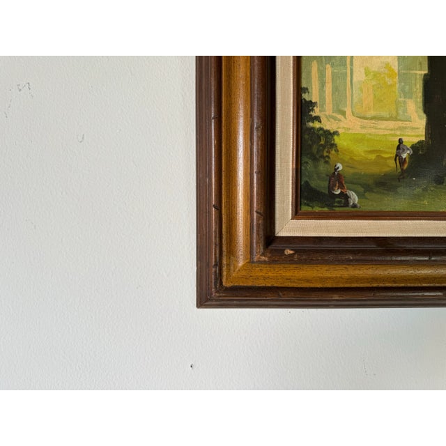 1950s Angela Carugati Italian (1881 - 1977) Oil Painting For Sale - Image 5 of 10