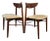 Pair of Model 404-85 Mid-Century Walnut Dinning Chairs Attributed to Stanley Furniture For Sale