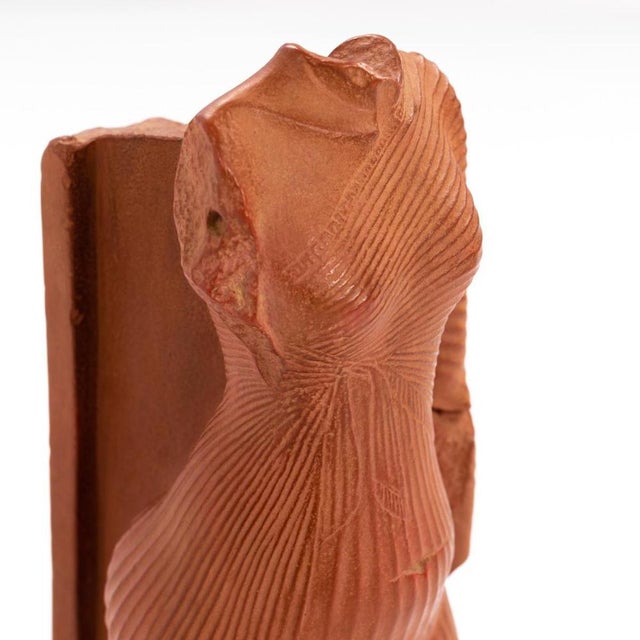 French Artist, Female Torso, 1972, Terracotta For Sale - Image 10 of 17