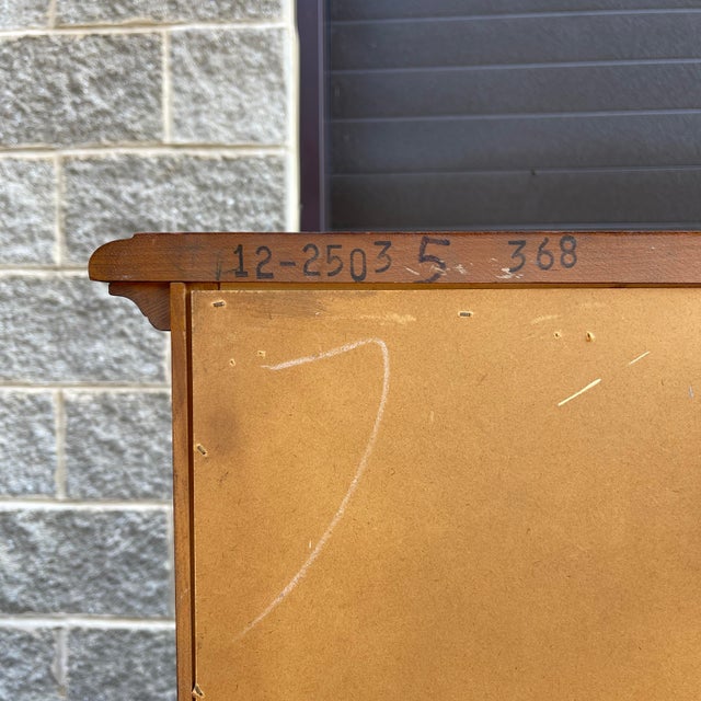 Vintage Pennsylvania House Chippendale Solid Cherry 9 Drawer Low