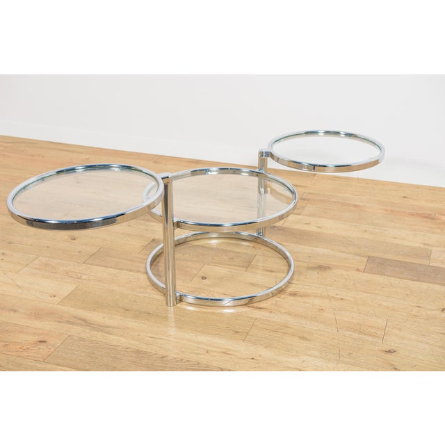 Mid-Century Chrome and Glass Coffee Table by Milo Baughman, USA, 1970s For Sale - Image 17 of 17