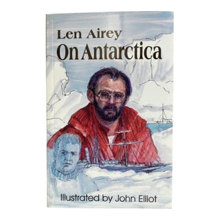 On Antarctica Illustrated by Listed Artist John Elliot, Opa For Sale