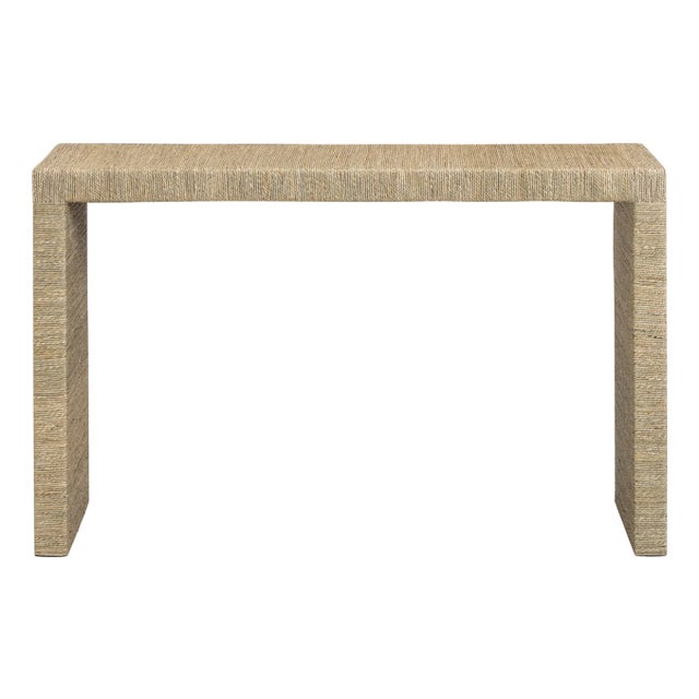 Mona Natural Seagrass Console For Sale In Los Angeles - Image 6 of 6