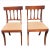 Beautiful pair of Duncan Phyfe Mahogany Upholstered Chairs Circa 1940s. Good vintage condition. Where reupholstered....