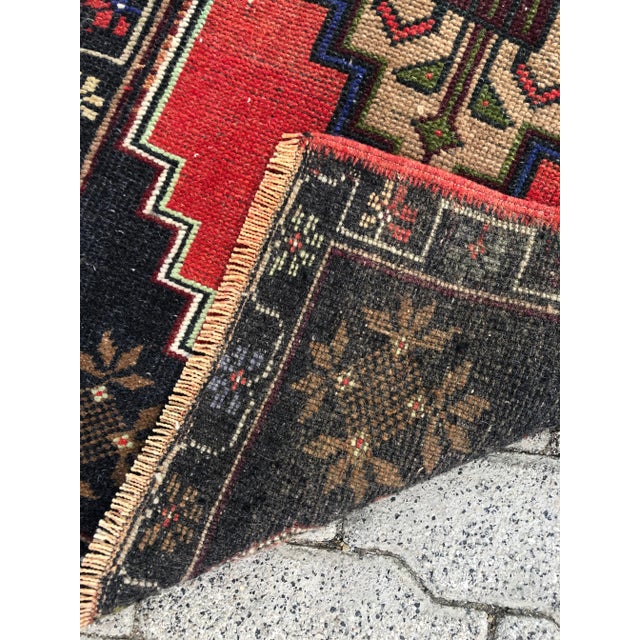 1960s Vintage Turkish Anatolian Rug For Sale - Image 4 of 6