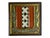 Mid-Century Modern Royal Delft Cloisonné Amsterdam Coat of Arms Tile For Sale - Image 5 of 15