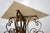Pietra Dura Style Iron Base Marble Top Table For Sale - Image 12 of 12