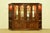 Thomasville Georgian Carved Cherry Wood Lighted Breakfront Bookcase or Display Cabinet For Sale - Image 13 of 13