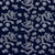 Sample - Schumacher Dragon Embroidery Fabric, Navy For Sale In Charlotte - Image 6 of 6