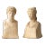 Apollo and Diana Plaster Busts For Sale