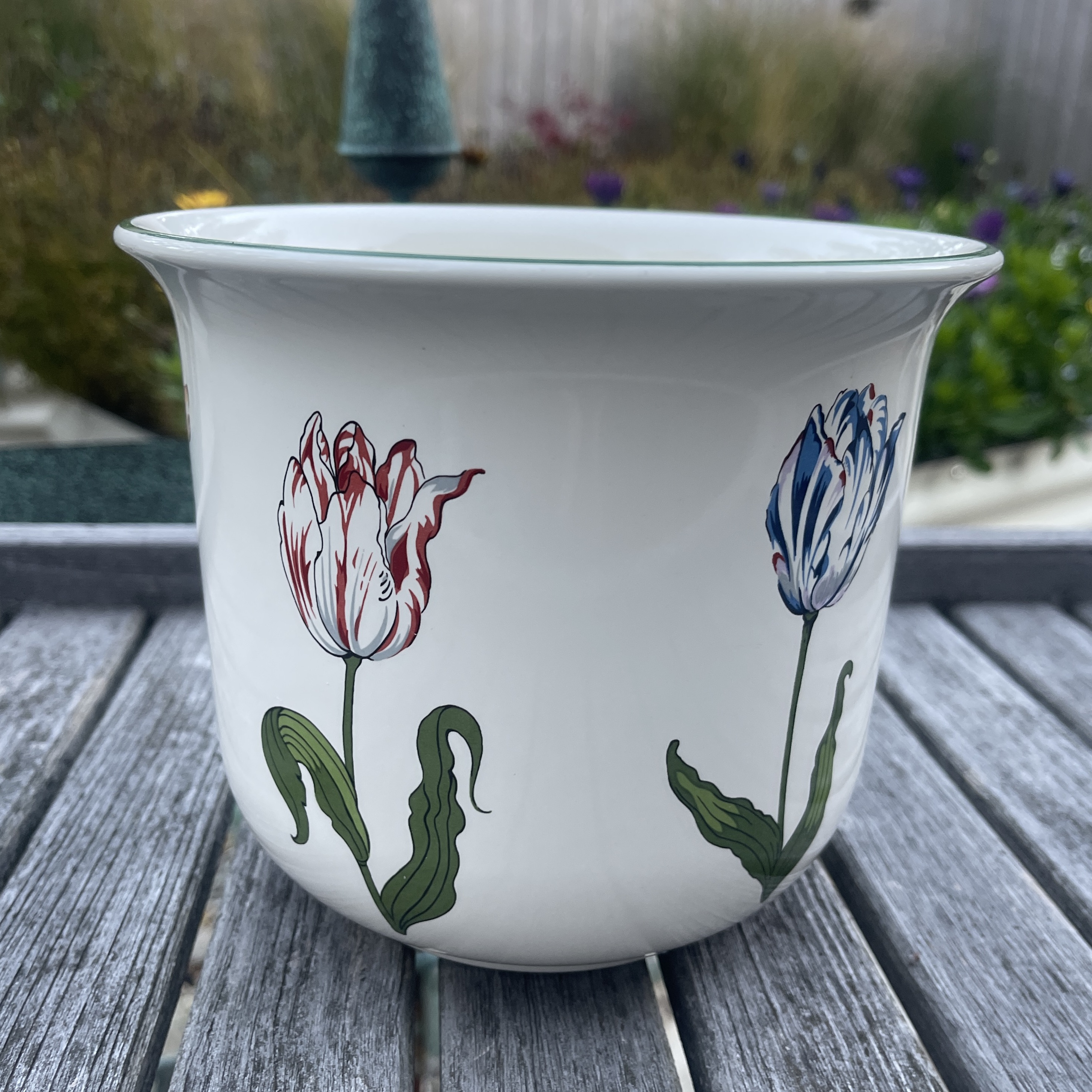 1990s Tiffany & Co. “Tiffany Tulips” Cachepot / Planter