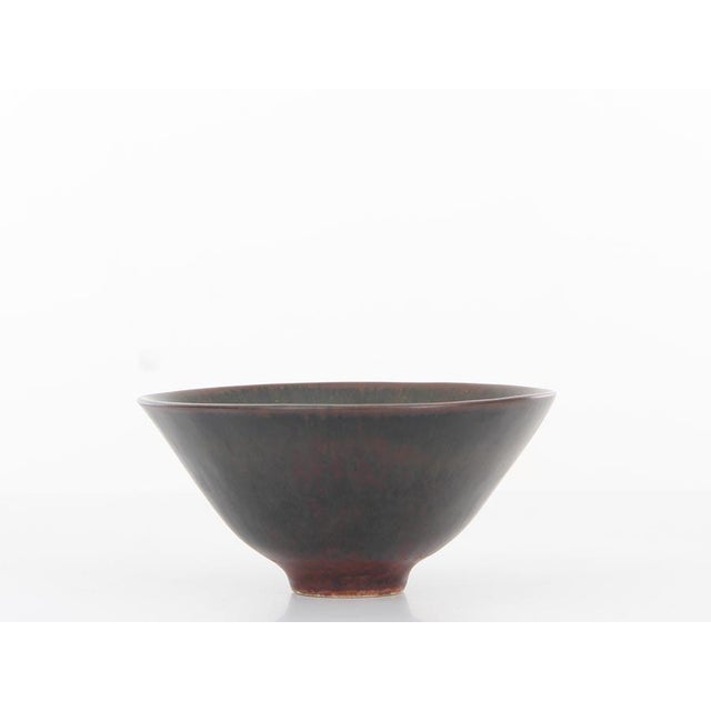 Mid-Century Modern Ceramic Bowl by Carl-Harry Stalhane for Rorstrand For Sale - Image 6 of 6