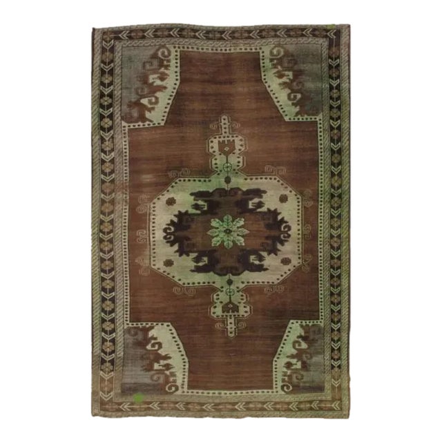 1950s Turkish Oushak For Sale