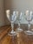 Contemporary 1980s Cristal D’Arques Durand Washington Pattern Crystal Wine Glasses- Set of 5 For Sale - Image 3 of 9