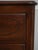 Vintage French Country Walnut Finish Low Dresser For Sale - Image 9 of 17