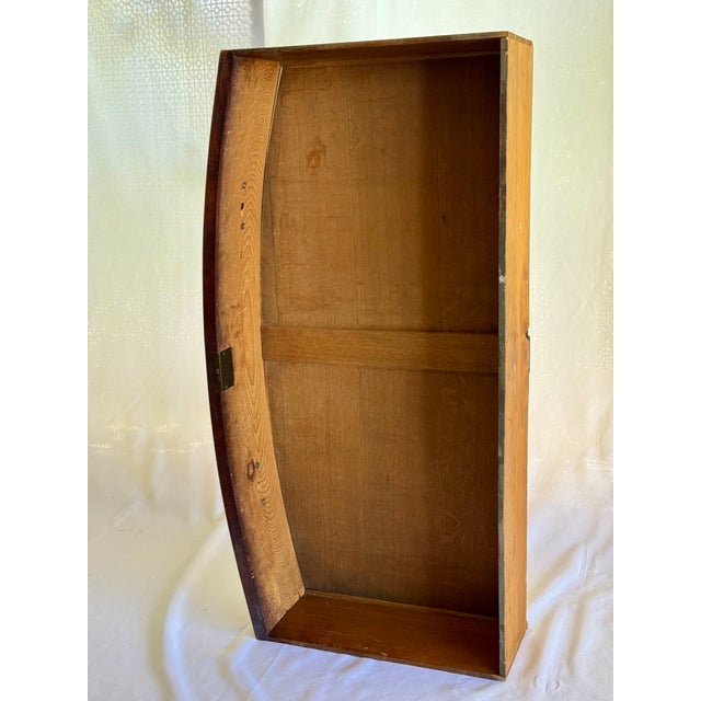 Early 19th Century George III English Bow Front Mahogany Chest on Stand For Sale - Image 12 of 18